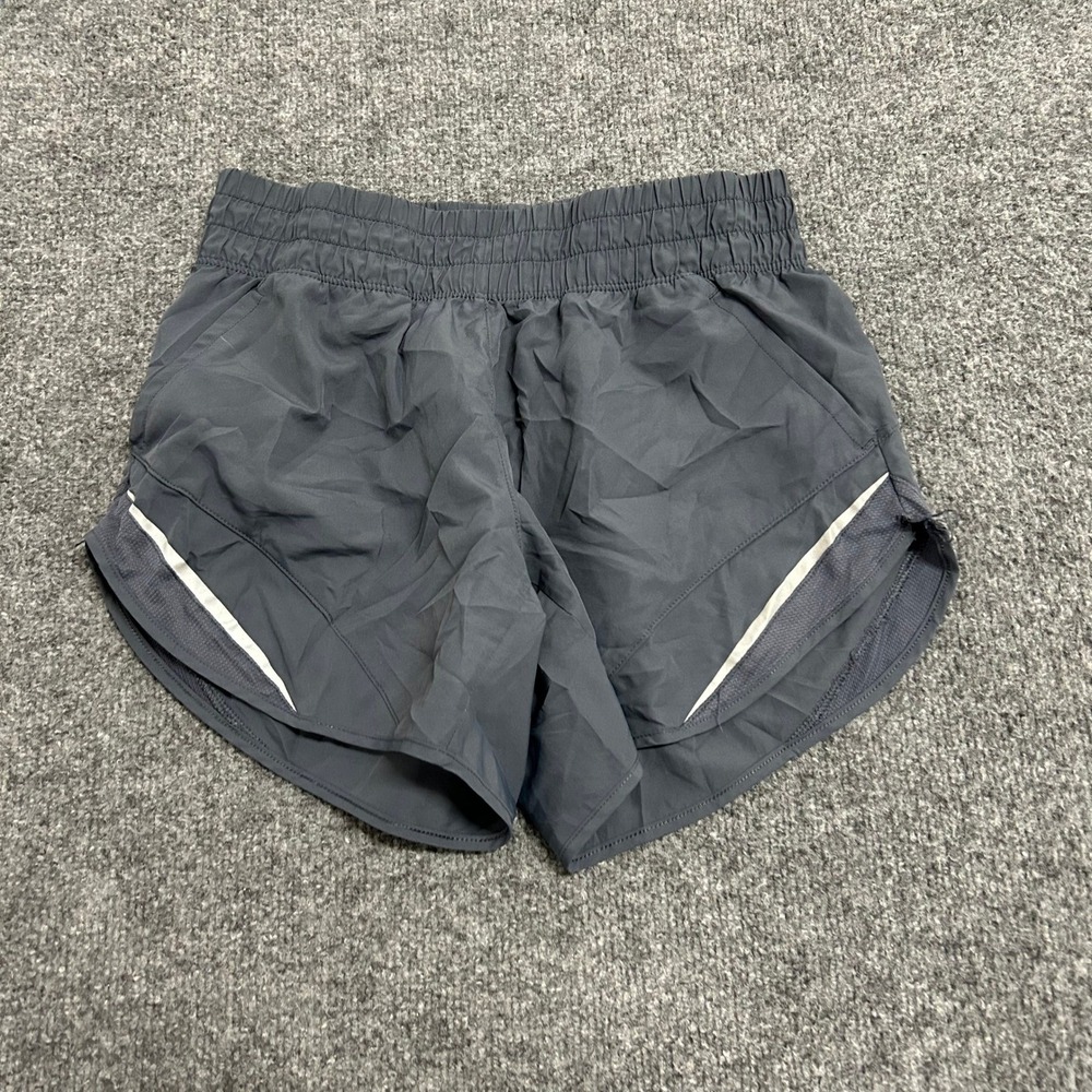 Athletic Works Shorts Womens Size XS Gray Running Activewear Reflective Trim